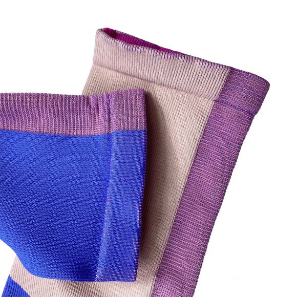 NIKE Sculpt Icon Clash Leggings 7/8 Seamless Training Colorblock Womens Medium - Picture 5 of 9